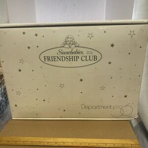 Dept 56 Snowbabies Friendship Club 1998 Membership Kit With Figurine,